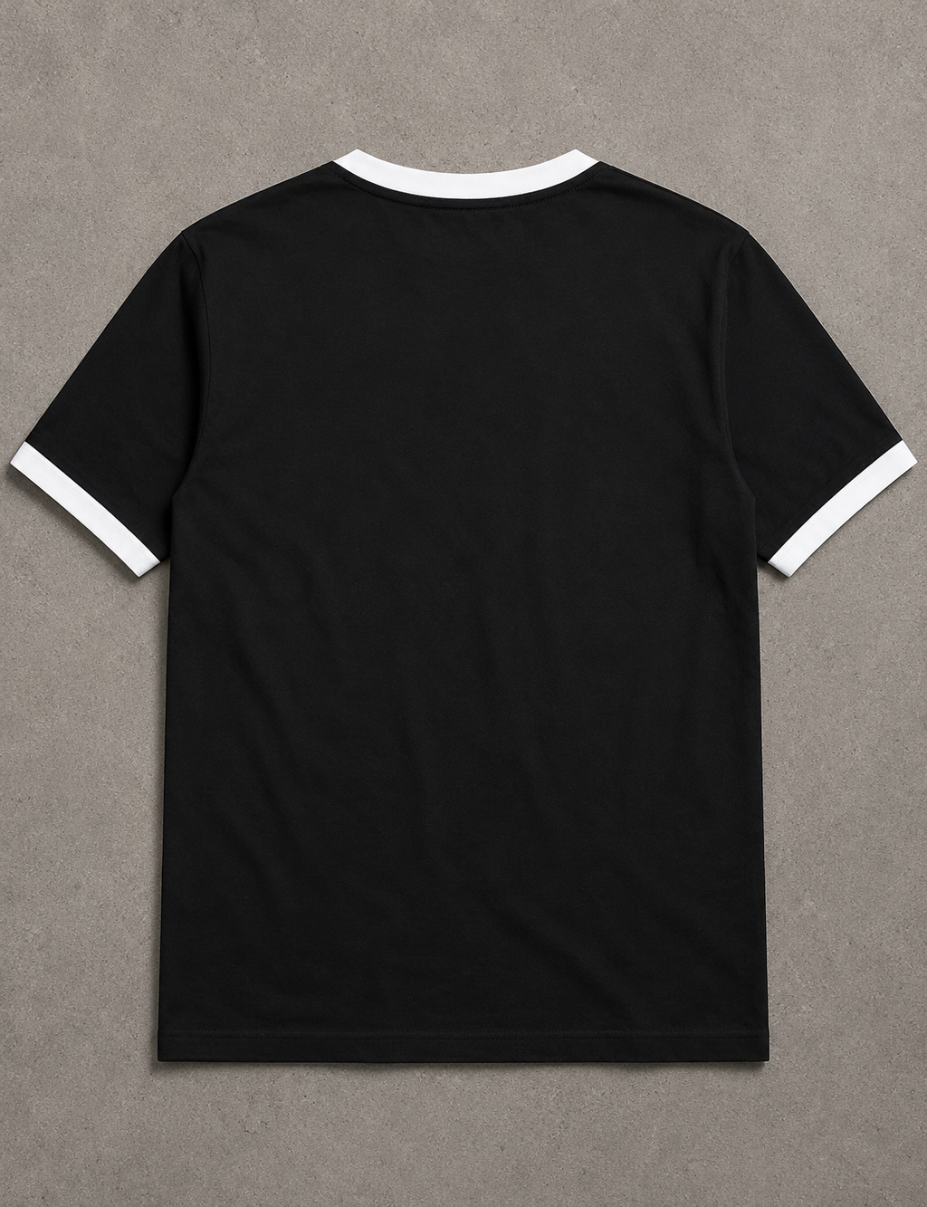Built By Discipline Ringer Tee — Black