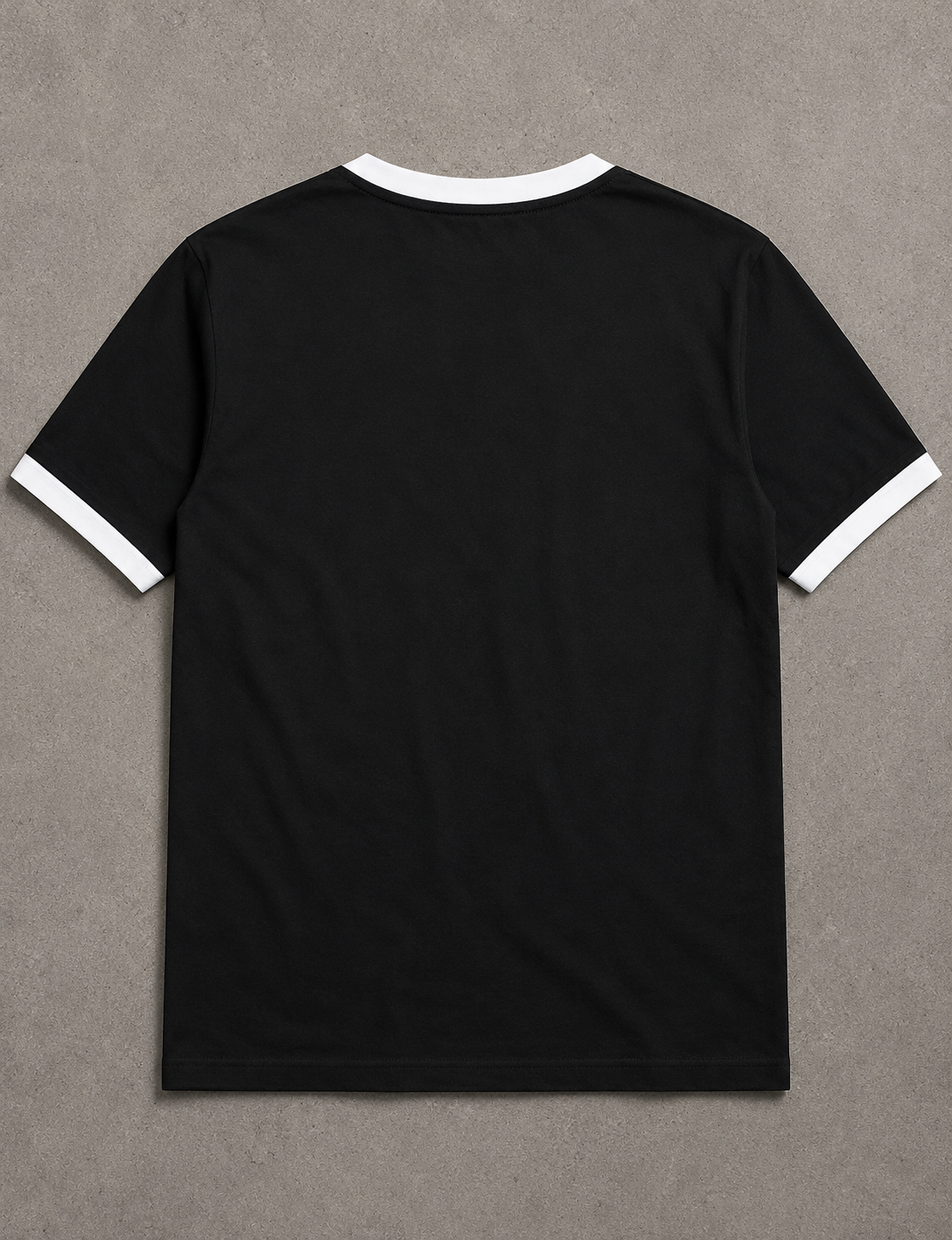 Built By Discipline Ringer Tee — Black