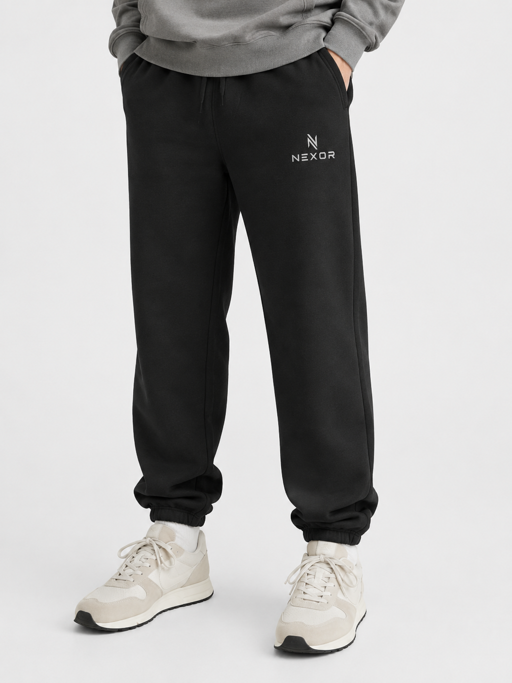 Essential Terry Sweatpants — Black