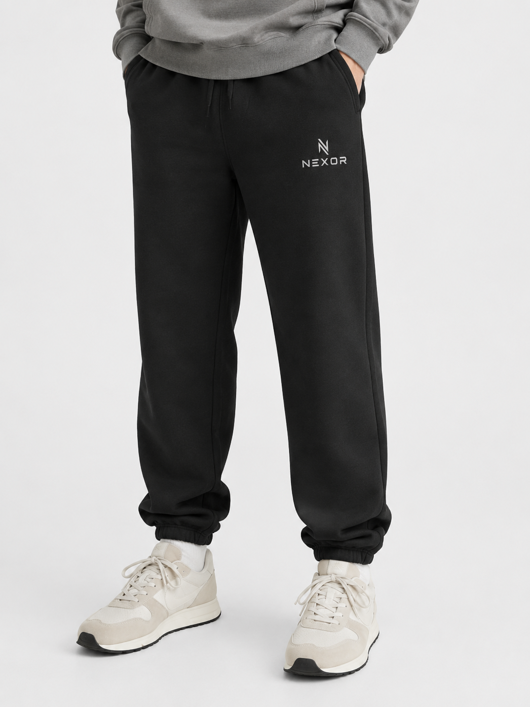 Essential Terry Sweatpants — Black